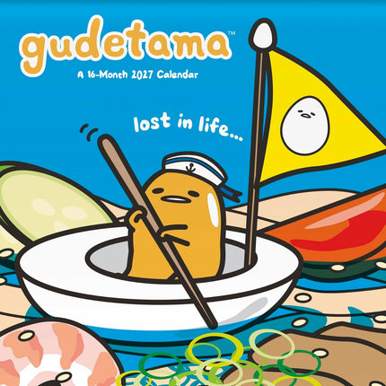 2027 Gudetama Wall Calendar