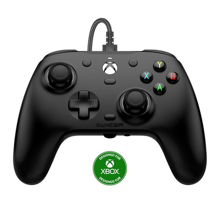 Wired Xbox Controller, Officially licensed Controller for Xbox Series X|S, Xbox One, Windows 10|11, PC, Video Game Controller with Hall Effect Sticks (Black)