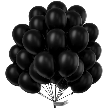Dark Brown Balloons 100pcs Boho Coffee Neutral Different Sizes