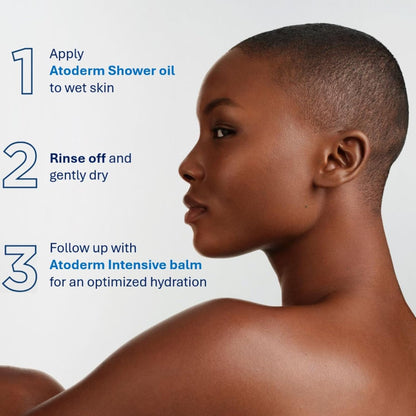 Shower Oil, Cleansing Oil For Face & Body, Nourishing Cleansing Oil For Dry to Atopic Sensitive Skin For - photo 3