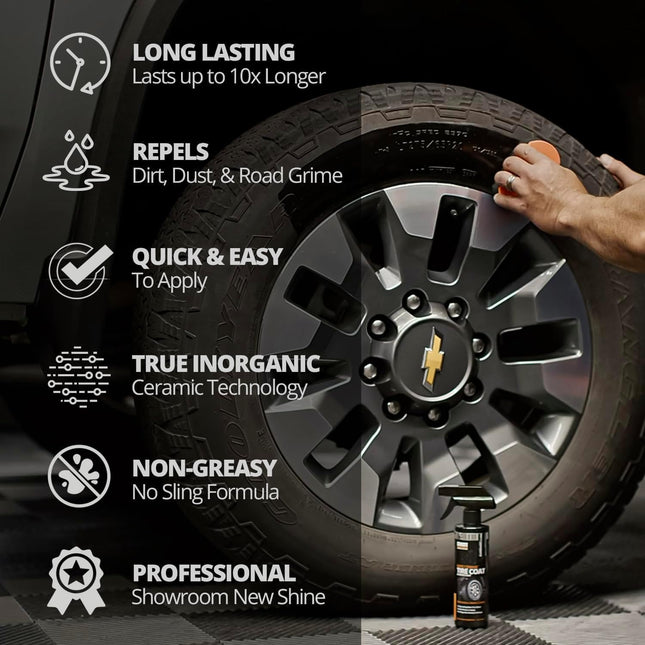 Rapid Ceramic Tire Coat – Showroom New Tire Shine