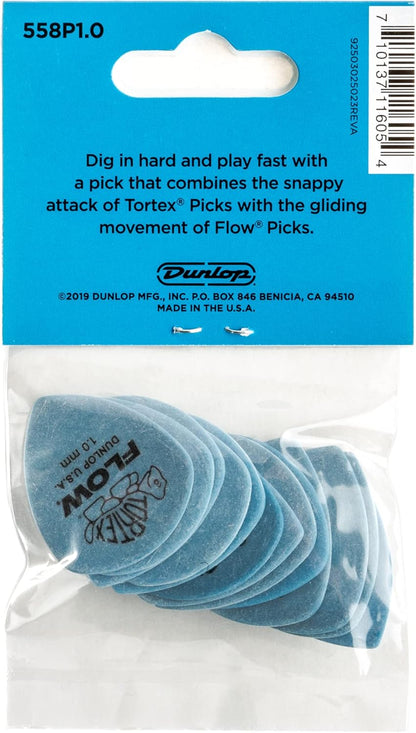 Jim Dunlop Tortex® Flow® Pick 1.0MM - 12 Pack - photo 5