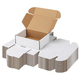 50 Pack 6x4x2 inch Small Shipping Boxes, White Mailing Boxes