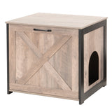 Cat Litter Box Enclosure, Hidden Litter Box Furniture, 23.6 Inches