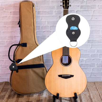 10 Pcs Leather Guitar Pick Holder Keychain,Guitar Pick Keychain,Leather Guitars Picks Holder,Waterproof and Scratchproof Coin Protector for Commemorative Coins,Collectible Display and Daily