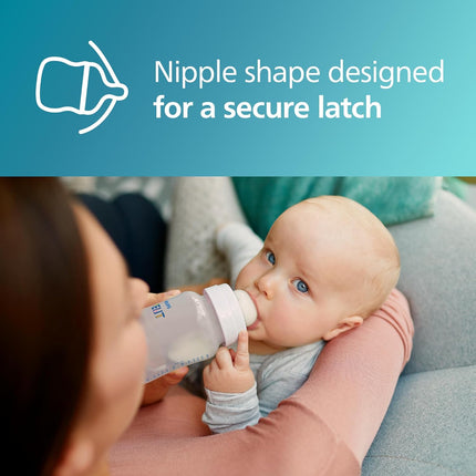 Philips Avent Anti-Colic Nipples - Flow 1, 4-Pack, SCY761/44