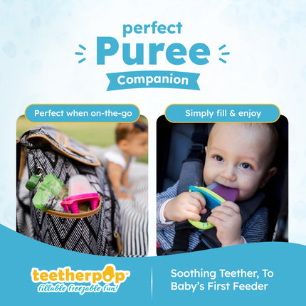 Fillable Freezer Teethers for Babies -Made in USA- Teething Relief - photo 8