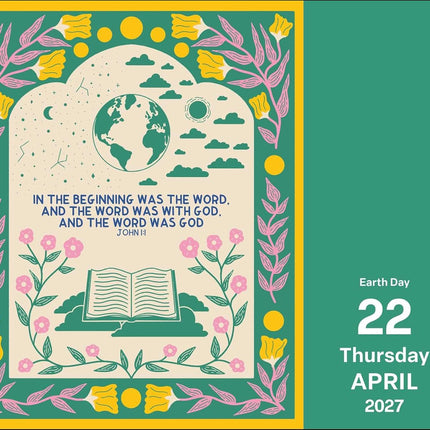 A Year of Scripture 2027 Day-to-Day Calendar: Seek First the Kingdom of God