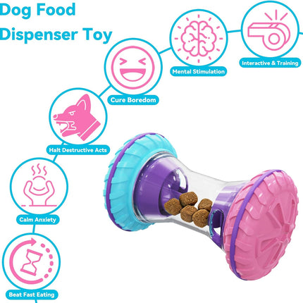 Interactive Dog Puzzle Toys for Small Medium Large Breed - Durable Smart Puppy Enrichment Dogs Toy to Keep Them Busy, Mental Brain Stimulation Treat Dispensing Training & Slow Feeder by MateeyLife