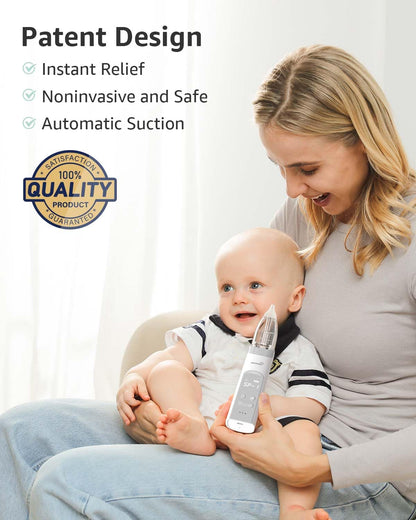 Electric Baby Nasal Aspirator with Music and Light Soothing - photo 5