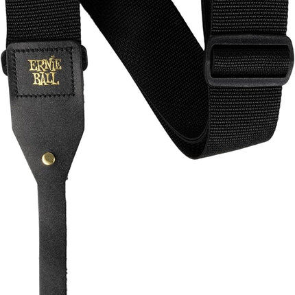 Polypro Acoustic Guitar Strap - Black