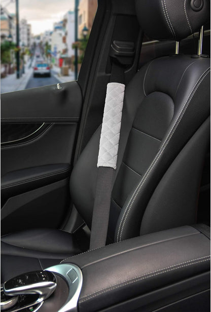 Soft Auto Seat Belt Cover Seatbelt Shoulder Pad Cushions 2 PCS Universal Fit for All Cars and Backpack - photo 3