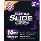 Platinum Multi-Cat Clumping Cat Litter, 14-Day Odor Control, EZ Clean Technology, 37 lbs – No Scrubbing, Powerful Odor Eliminator