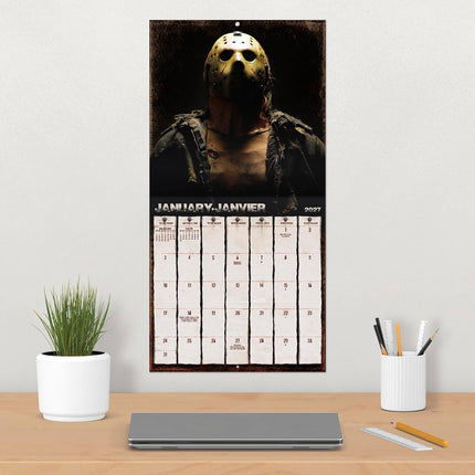 2027 Horror Collection (Bilingual French) Wall Calendar (English and French Edition)