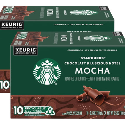 Starbucks K-Cup Mocha (Pack of 2)