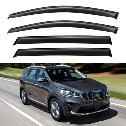 in-Channel Window Visors Rain Guards for 2011-2023 Dodge Charger