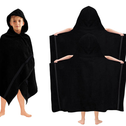 Hooded Bath Towel Wrap - Ultra Soft 100% Cotton Kids Towel