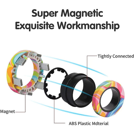 Magnetic Rings Fidget Toy - photo 7