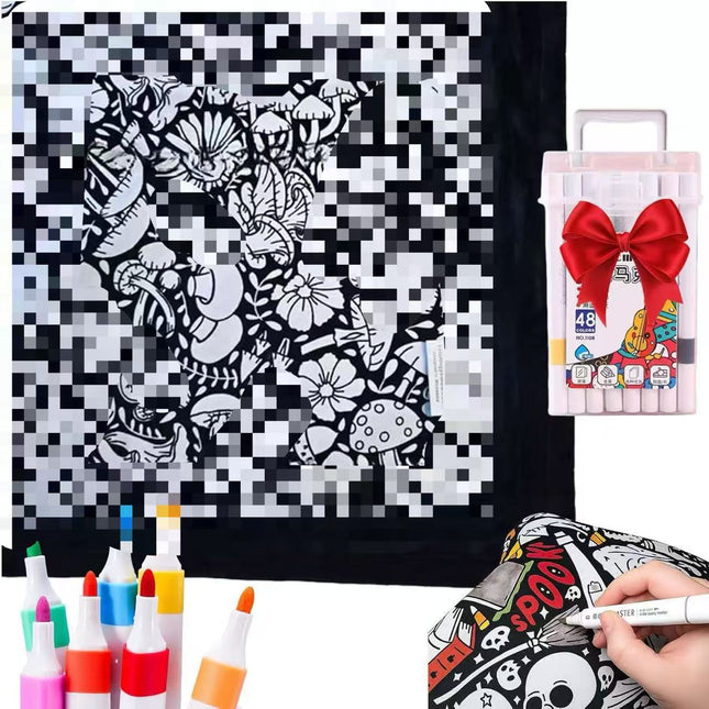 DIY Coloring Blanket - photo 7