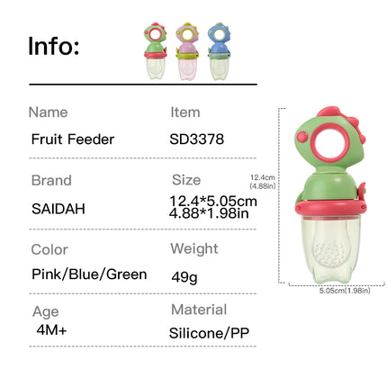 Baby Fruit Squeezer Feeder - photo 7