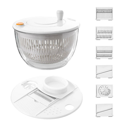7-Piece Multifunction Salad Spinner Set - photo 7