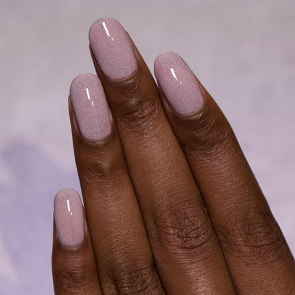 ILNP Birthday Suit - Cashmere Pink Holographic Nail Polish, Neutral Nude, Chip Resistant Manicure, Non-Toxic, Vegan, Cruelty Free, 12ml