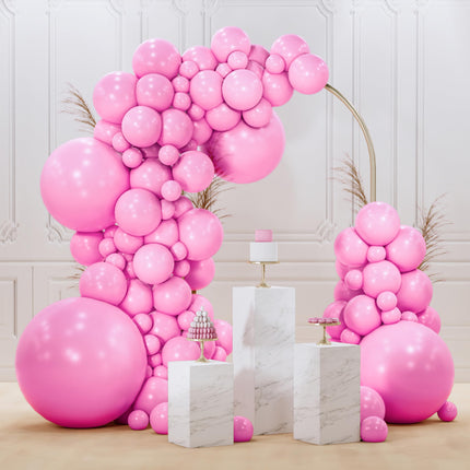 Dark Brown Balloons 100pcs Boho Coffee Neutral Different Sizes