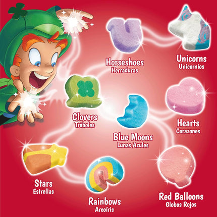 Lucky Charms Gluten Free Cereal with Marshmallows, Kids Breakfast Cereal, Made with Whole Grain, 10.5 oz
