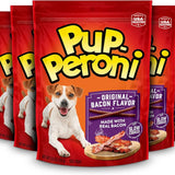 Original Bacon Flavor Dog Treats, 5.6 oz, Pack of 8