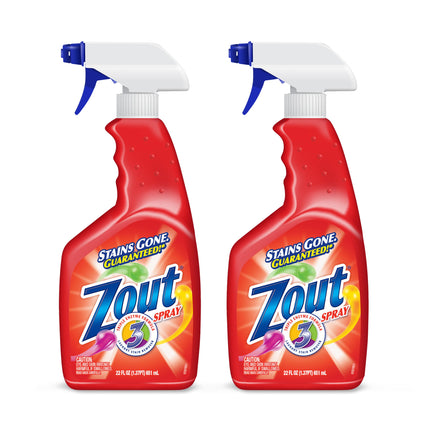 Spray quitamanchas para ropa, sangre, césped y aceite, 22 oz, paquete de 2