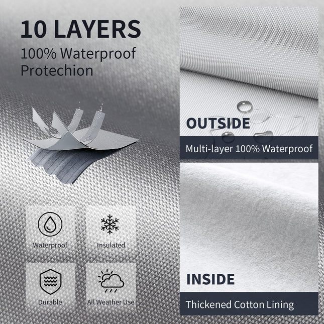 Multi-Layer Waterproof Custom Fit Full Car Cover