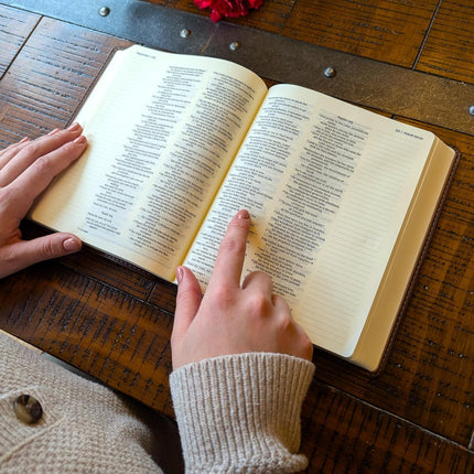 Farm and Posh Personalized NIV Bible, Custom Holy Bible, New International Version (Initials Bottom Right)