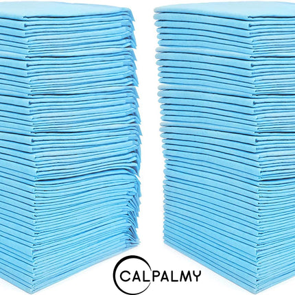 (100 Tapetes) Tapetes de Entrenamiento para Baño de Mascotas Ultra Absorbentes 18" x 13" Tecnología de Bloqueo de Humedad que Convierte Líquido en Gel - para Conejos y Cobayos