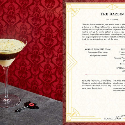 The Hazbin Hotel Bar Book: Drinks and Snacks for Wayward Sinners