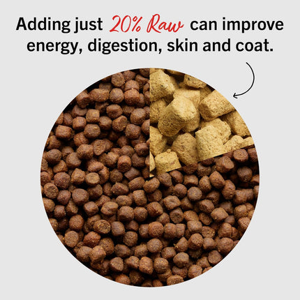Stella & Chewy's Freeze-Dried Raw Beef Meal Mixers- Dog Food Topper and Mixer - Made with 95% Grass-Fed Beef, Organs & Bone - Perfect for Picky Eaters - Grain-Free - 3.5 oz