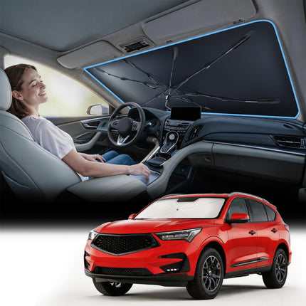 2026 Windshield Sun Shade Umbrella [Vinyl Coating Heat Shield]
