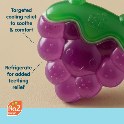 Fruit Koolers 3-Pack Koolers Water-Filled Teethers – Fun Fruit-Inspired Cooling Relief for 3M+ | Safe - photo 6