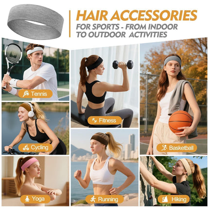 Headbands for Women 8 Pack, Head Bands Stocking Stuffers for Women