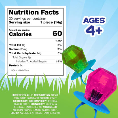 Candy, Easter Lollipops, 20 Ct Party Favors in Assorted Fruity Flavors - Full Size, Fun Hard Candy For - photo 2