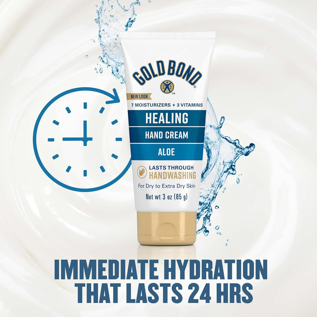 Healing Hand Cream, 3 oz., Hand Cream With Aloe, Moisture That Lasts Through Handwashing - photo 5