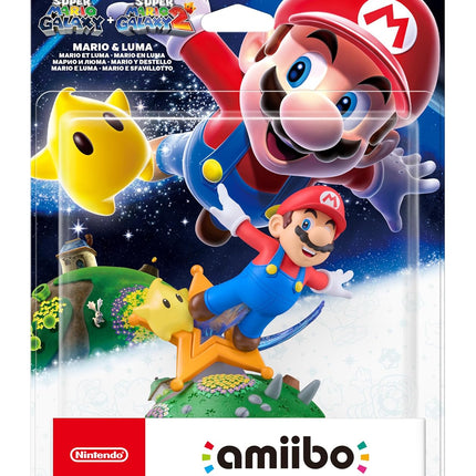 Amiibo Mario & Luma (Super Mario Galaxy + Super Mario Galaxy 2)