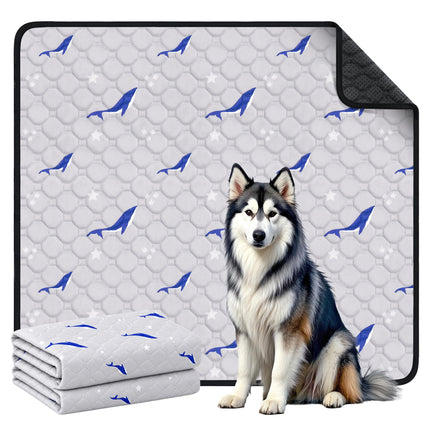 Washable Dog Pee Pads, Non-Slip Waterproof, 36 x 41 in, 2 Pack, Feather
