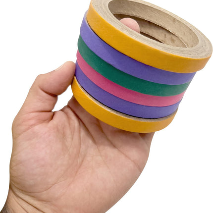 8014 Big 4 Inch Donuts Pk18 - Large Size Compressed Cardboard Chewable Bird Foot Toys, Bright Outer Paper Strip, Lots of Shreddable Layers, Great for Med to Large Size Birds