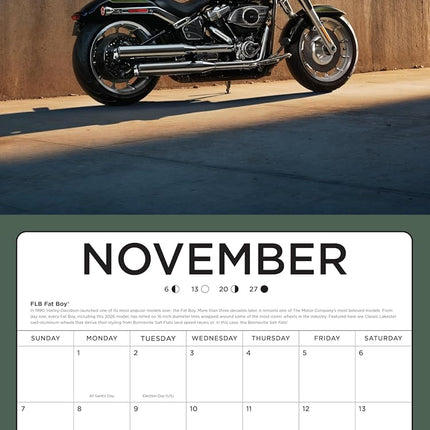 Harley-Davidson 2027 12x12: 16-Month Calendar--September 2026 through December 2027