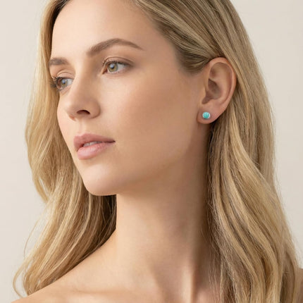 Aesthetic Crystal Birthstone Silver Earrings Meaningful Gift Jewelry for Her Women Fashion Western 925 Vintage Boho Handmade Beauty Personalized Unique keenove
