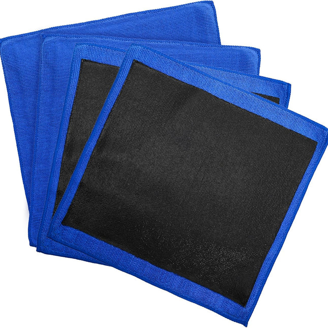 4 Pcs Clay Towel Auto Detailing for Cars, Premium Microfiber Clay Bar