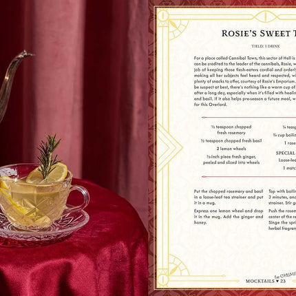 The Hazbin Hotel Bar Book: Drinks and Snacks for Wayward Sinners