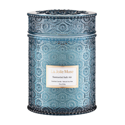 Eucalyptus Sage Fresh Scented Candles for Home, 19 oz Soy Wax