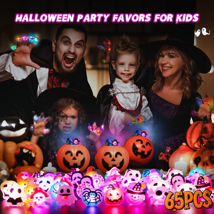 Halloween Party Favors 65PCS Non Candy Trick or Halloween Toys