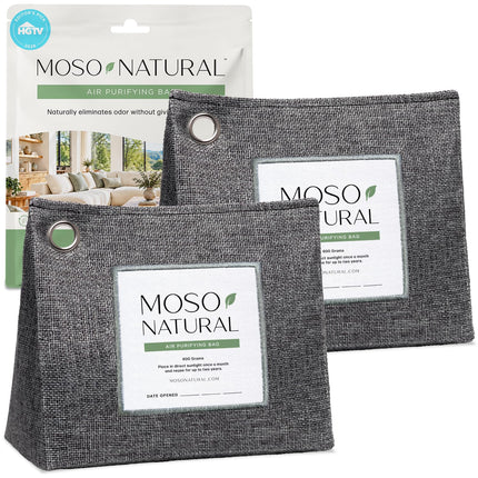 Air Purifying Bag 600g, Premium Charcoal Odor Absorber